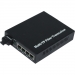 4-port 10/100Base-TX to 1-port 100Base-FX SC 1310nm MM 2km