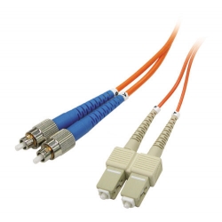 Multimode Duplex 62.5/125 Fiber cable FC/SC 3M