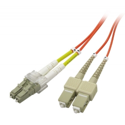 Multimode Duplex 62.5/125 Fiber cable SC/LC 3M