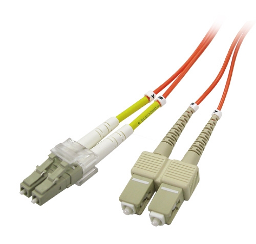 Multimode Duplex 62.5/125 Fiber cable SC/LC 3M