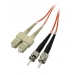 Multimode Duplex 62.5/125 Fiber cable ST/SC 3M