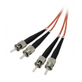 Multimode Duplex 62.5/125 Fiber cable ST/ST 3M