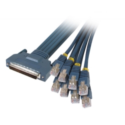 8-Lead Octal Cable with 8 Male RJ45 72-0845-01