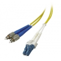 Singlemode Duplex 9/125 Fiber cable FC/LC 3M