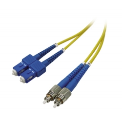 Singlemode Duplex 9/125 Fiber cable FC/SC 3M