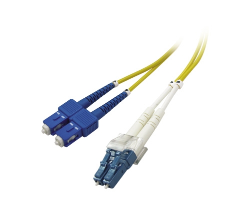 Singlemode Duplex 9/125 Fiber cable LC/SC 3M