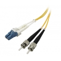 Singlemode Duplex 9/125 Fiber cable ST/LC 3M