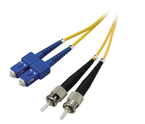 Singlemode Duplex 9/125 Fiber cable ST/SC 3M