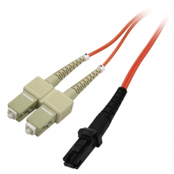 7M SC to MTRJ Multimode Duplex OM3 10Gb 50/125 