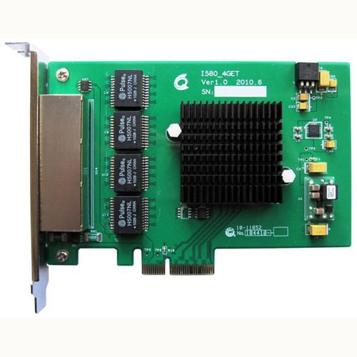 Gigabit HT Quad Port Server Adatper Copper PCI-E