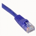 4ft Cat5e 350MHz RJ45 Booted Purple