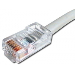 7ft Cat5e 350MHz RJ45 Non-Booted Gray
