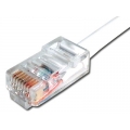 10ft Cat5e 350MHz RJ45 Non-Booted White