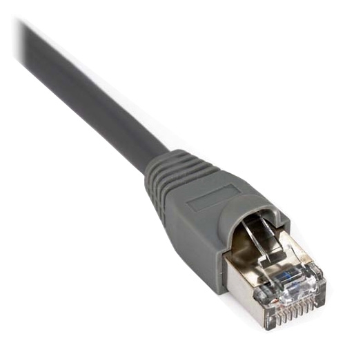 1ft Cat6 550MHz RJ45 Shielded Gray